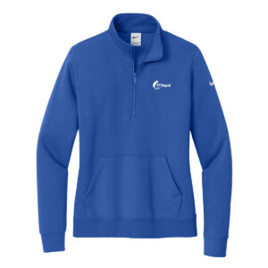 Nike Women's Club Fleece Sleeve Swoosh 1/2-Zip